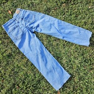 Hollister Ripped High-Rise Vintage Baggy Jeans Size 26 Waist